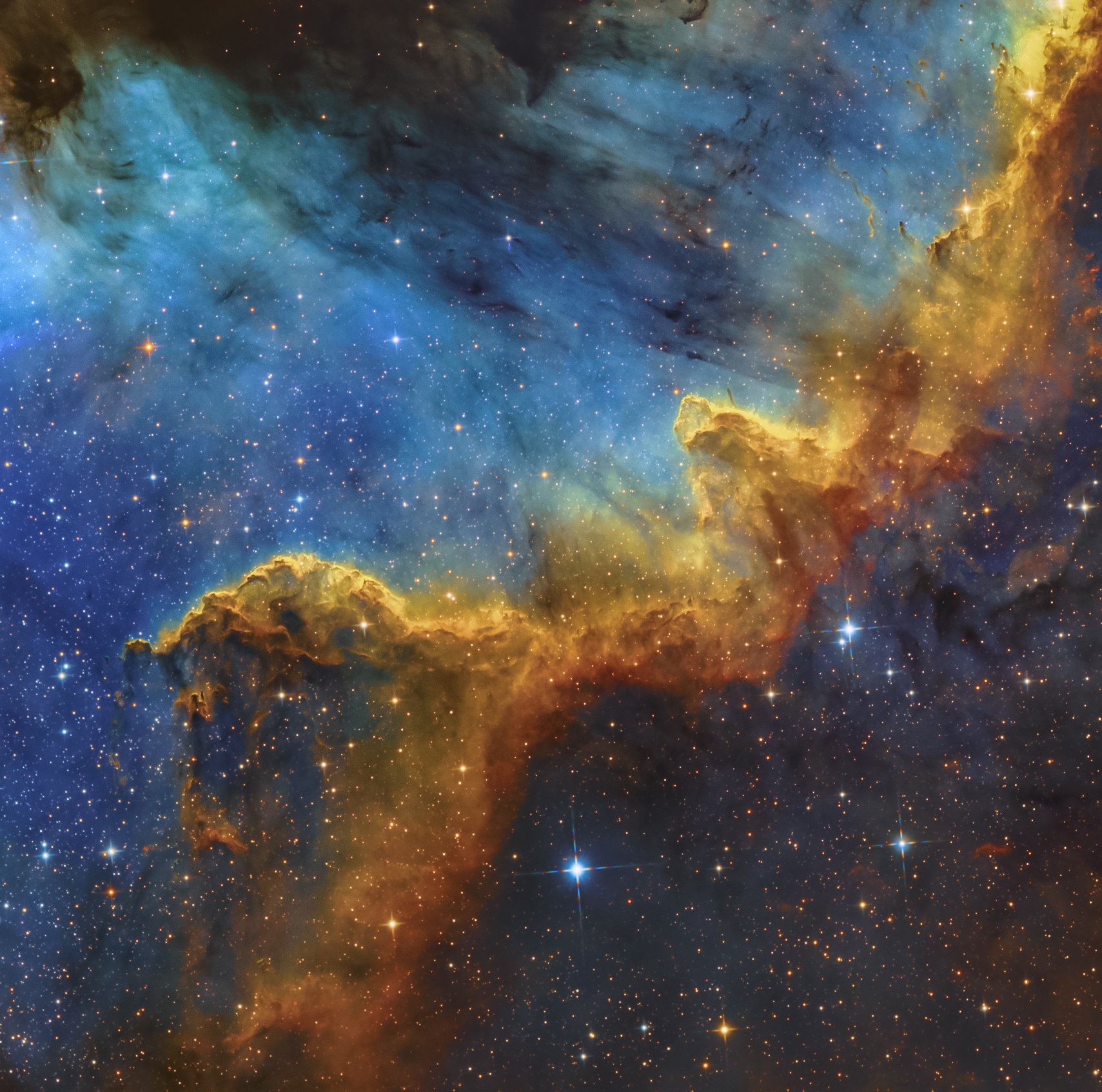 NGC 7380 — The Wizard Nebula